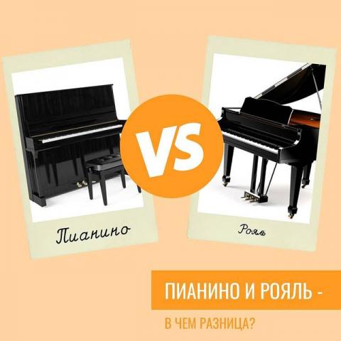 Пианино и рояль - в чем разница?